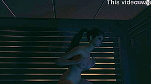 Eve Stelar Blade Doing Strip Tease Shaking Her Sexy Ass