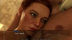 She keeps cumming in this 3d game episode