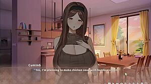 Summer Clover Harem Hentai Game Ep 13 - Giant Boner Kitchen Mishap