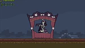Whoa, Flower Witch scenes part 12 with lesbian futanari game sprites!