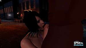 Naughty Milf Unleashes Desires in Public Outdoor Hardcore Scene. Her Big Ass Steals the Show.