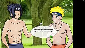 Tsunade shared cock while talking in Spanish