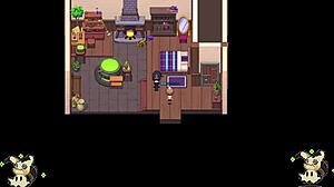 Who’s Hotter? Busty Witch or Director with Giant Dildo in Hentai Game