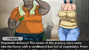 Mama Rinko's depraved journey, becoming a prostitute in wild hentai game!
