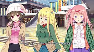 Renai X Royale Общ Маршрут Ечи Сцена 3 с Шайон Харизоме в Горещо Аниме