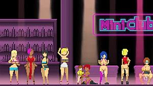 Fucking cute girls in club with stockings in hentai miniclub
