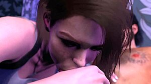 Jill Valentine in Resident Evil 3 Remake 3D Hentai Anal