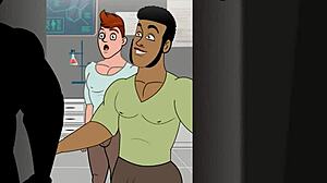 The cartoonish guy offered his ass to be fucked - Brazilian slang