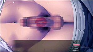 ikusei 5 milf gives blowjob in hentai game