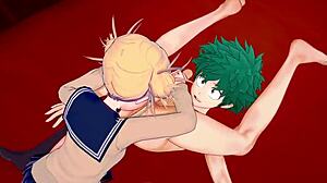 Midoriya Izuku, Himiko Toga cast love spell, passionate