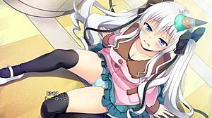 Renai X Royale közös útvonal ecchi jelenet 3 Shione Harizome-mal gőzös animében