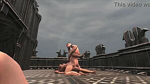 In the exiles game, a wild threesome unfolds with intense group hentai encounters among the characters.