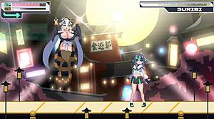 Curious about H-game Buzama 3 gameplay with wild anime action scenes?