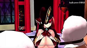 Hey, check out Captain Marine riding hard in 3D hentai night duty