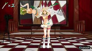 Caramalldansen MMD by TARAko - Gumi dancing with leeks
