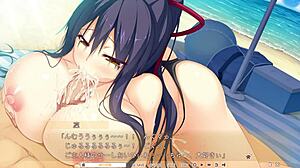 Rin 19-ročná dráždi veľkými hentai kozami