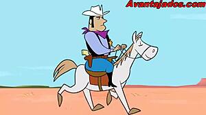 Hey, check out anime gay cowboys in hot hentai action!