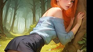 Ben 10 Gwen hentai missionary fucked cartoon porn