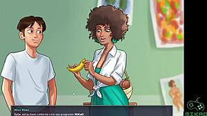 Summertime Saga Ep 106 - Brazilian Carioca Teacher in Steamy Ebony Anime Action