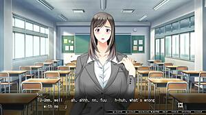 big boobed married teacher falls under hypnosis in part 21, yui & naoko route 5