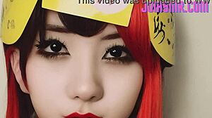 Hey, these horny cosplay sluts want your tribute in hot ASMR action!