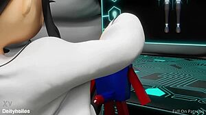 Look at her crafting a dildo robot for wild 3D hentai rides! Deityhelles brings full HD orgasm action.