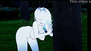 Kindred Gets Invaded with Blowjob and Creampie in LoL Hentai Koikatsu
