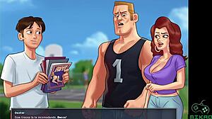 Summertime Saga Ep 106 - Brazilian Carioca Teacher in Steamy Ebony Anime Action