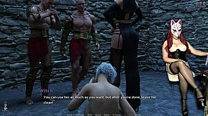 Nayas adventures ep 8 - the golden shower for a witch in prison