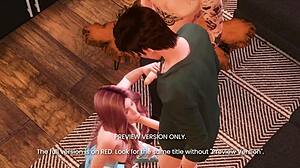 백스테이지 바디: 장난꾸러기 3D 헨타이 프리뷰 스니크 픽