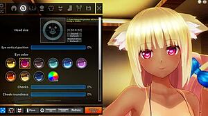 She devours it like sweet chocolate pancakes, huh?