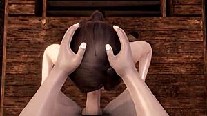 Lara Croft experiences intense, vivid 3D gameplay