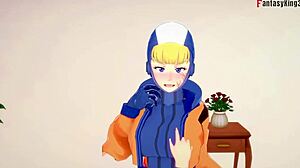 Wattson Gives Electrifying Blowjob in Apex Legends Fantasy