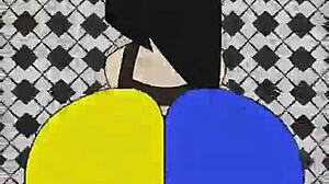 Ena Feels the Beat with Intense Anime Assfucking Action