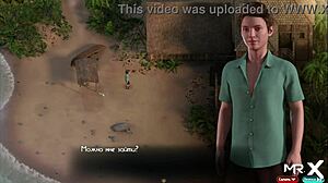 TreasureOfNadia - Spying on a mature woman in the shower part 2