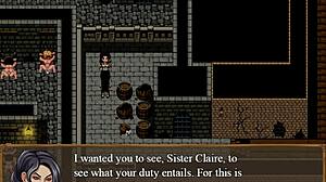 Hey, wanna see Claire Redfield in bondage action in Claire’s Quest ep 43?