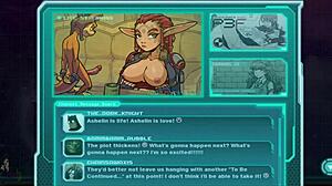 Akaburs Star Channel 34 - Redhead Handjob for Daxter Scene