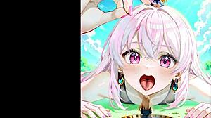 Giantess, You Towering Over Everyone in This Anime Scene?