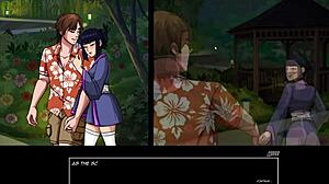 Paradise Lust! Emi Meets Big White Cock and Takes It All Inside!