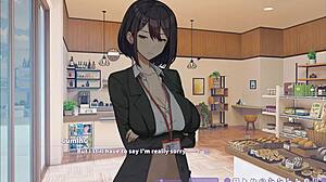 Summer Clover Harem Game Ep 20 - Creampie Boss Squirts by Mirror