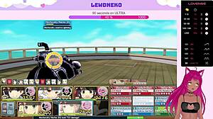 Vtuber Lewdneko nauttii villistä sisäänlasku-orgasmista Evenicle osa 21:ssa