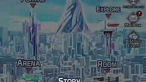 Nutaku projekt QT hentai gaming s velkými prsy ep1