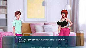 Stepmom and Classmate in Chubby Big Ass Action in Sexnote Part 5