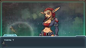 Akaburs Star Channel 34 - Redhead Handjob for Daxter Scene