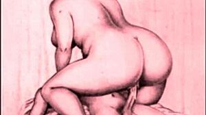 i remember finding these vintage erotic drawings with hairy details from the retro era