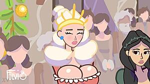 just saw this weird animation with a tiny penis, kinda funny