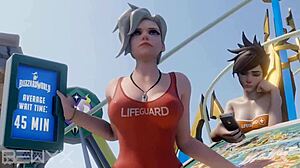 overwatch sluts crave anal and double penetration with monster cocks
