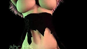 Cowgirl Sex with 2B VAM Shows Off Big Tits