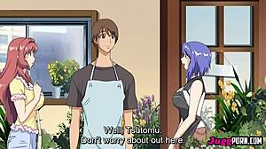 Tsutomu Bangs Brother's Sexy Wife Mai! Raw Hentai Action!