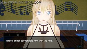 Workout session turns steamy with Bismarck in wild anime hentai